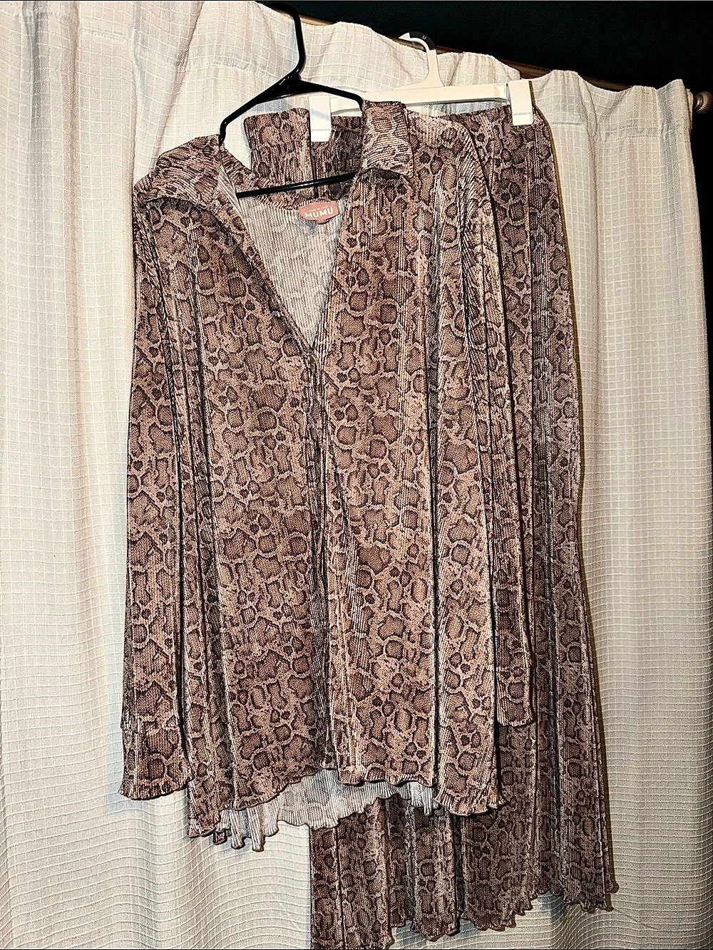 Show Me Your Mumu Overtime Snake Pleat Set